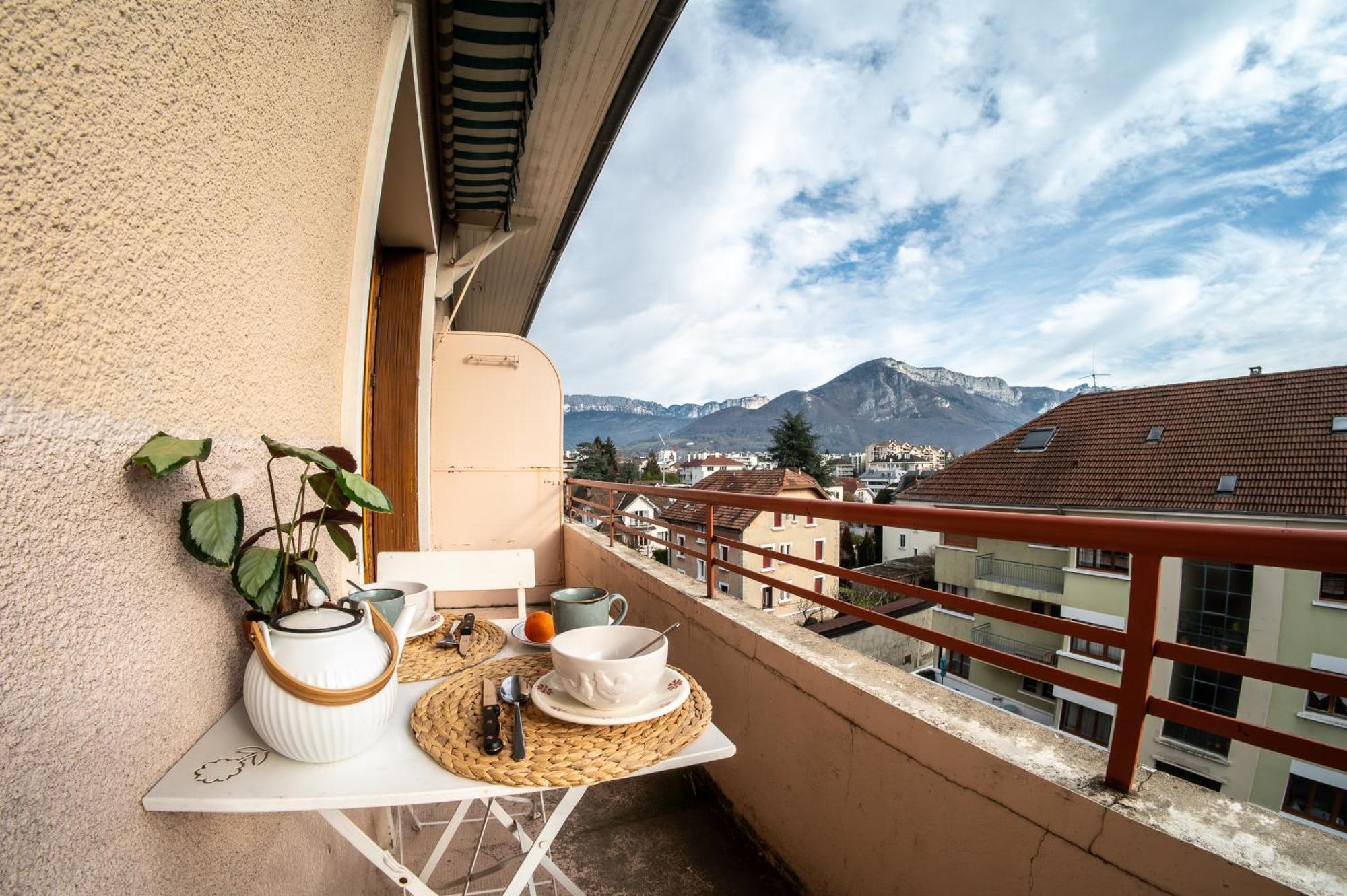 Apartmán Les 3 Monts - Vue Panoramique Sur Les Montagnes Annecy Exteriér fotografie